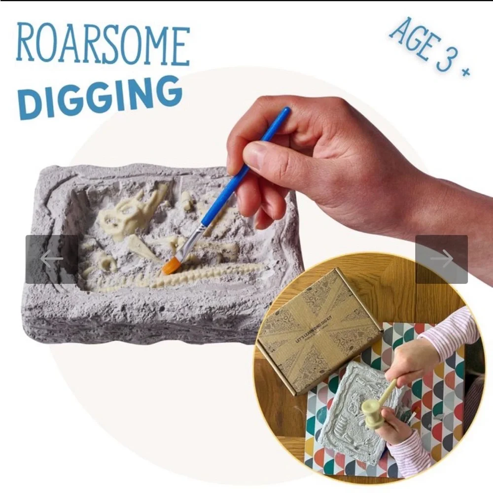 Dinosaur Fossil Excavation Kit
